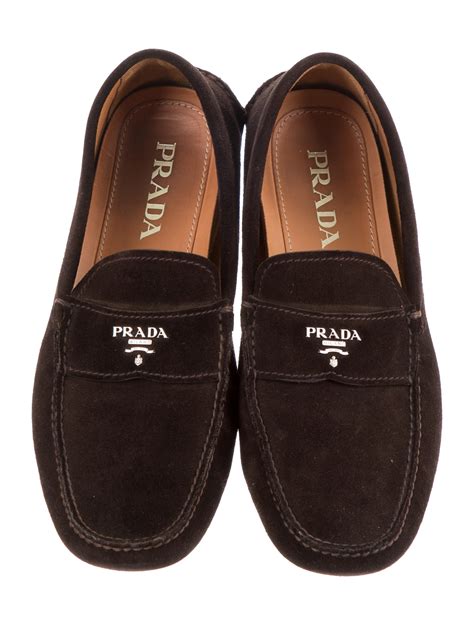 prada lafers|prada suede loafer.